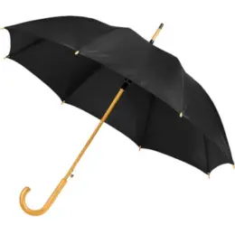 Hoxton Auto-Open Umbrella Black Under